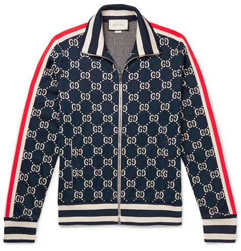 gucci striped track jacket|Gucci jogging suit for men.